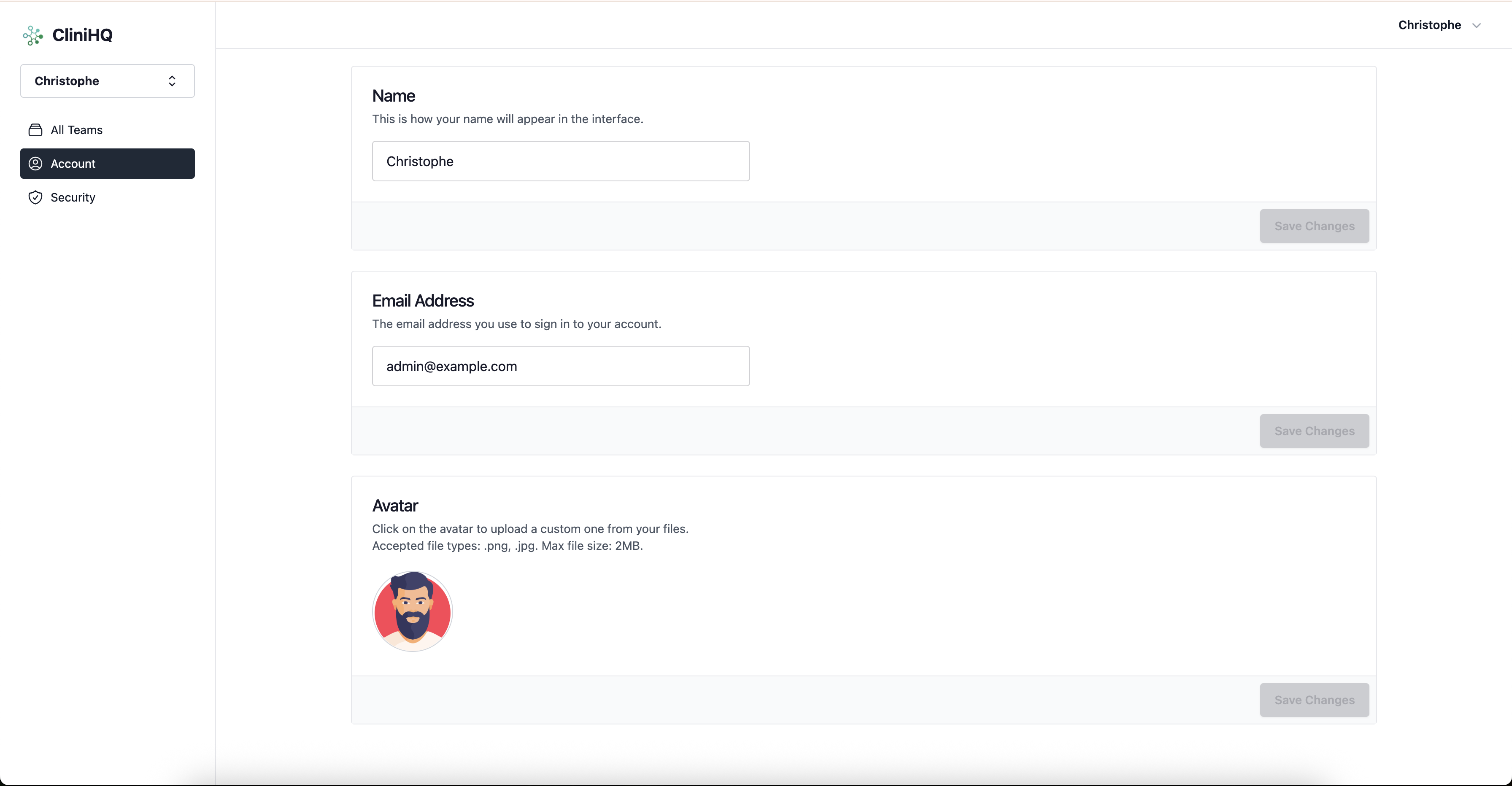 CliniHQ App Screenshot 2 - DICOM De-identification